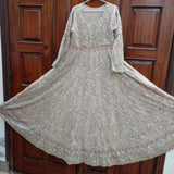 Walima Pink Maxi | Women Bridals | Medium | Worn Once