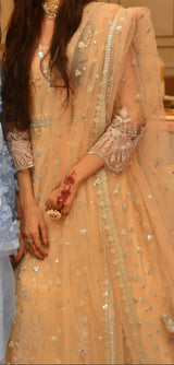 Peach Maxi | Women Frocks & Maxis | Medium | Worn Once