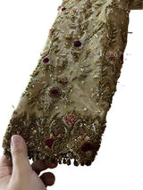 Royal Bridal Ensemble | Red Bridal Sharara | Women Bridals | Medium to Large | Worn Once