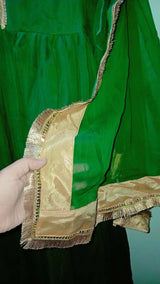 Green Anarkali Frock | Women Frocks & Maxis | Large | Worn Once