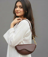 Saddle Shoulder Bag (00072-00075) | Women Bags | Medium | Brand New