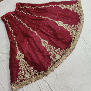 Deep Red Bridal Suit | Women Bridals | Medium | Worn Once