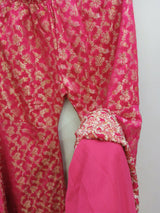 Purple Angharka with Shocking Pink | Women Locally Made Formals | Large | Preloved