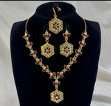 Tear/Flower Drop Necklace Set-00006 | Women Jewelry | Wedding Jewelry & Sets | Brand New