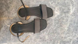 Black Sandals | Women Shoes | Sandals & Flats | Size: 38 | Preloved
