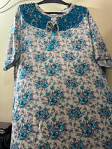 Floral Frock Style Shirt | Women Frocks & Maxis | XLarge | Brand New