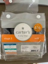 Carters | Kids | Baby Shoes | 3 to 6 Mnths | Gray | Brand New