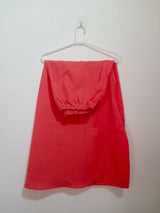 Peach Saree with Velvet Blouse | Women Sarees | Women Locally Made Formals | X Large | Preloved