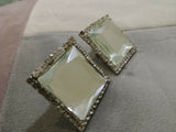 Elegant Crystal Halo Studs | Women Jewelry | Earrings | Preloved