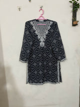 Khaadi | Women Branded Kurta | Black | Large | Worn Once