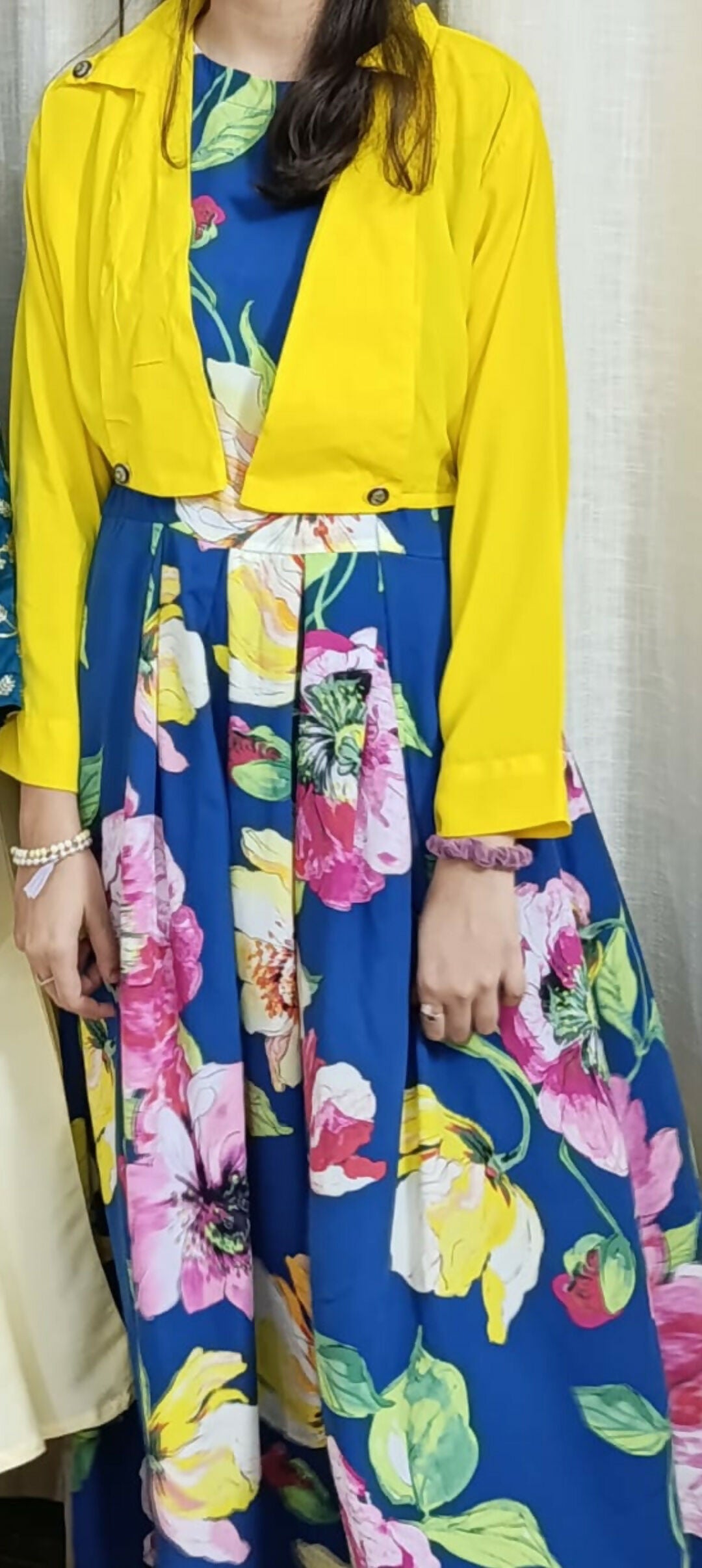 Maxi With Jacket | Women Frocks & Maxis | Medium | Worn Once