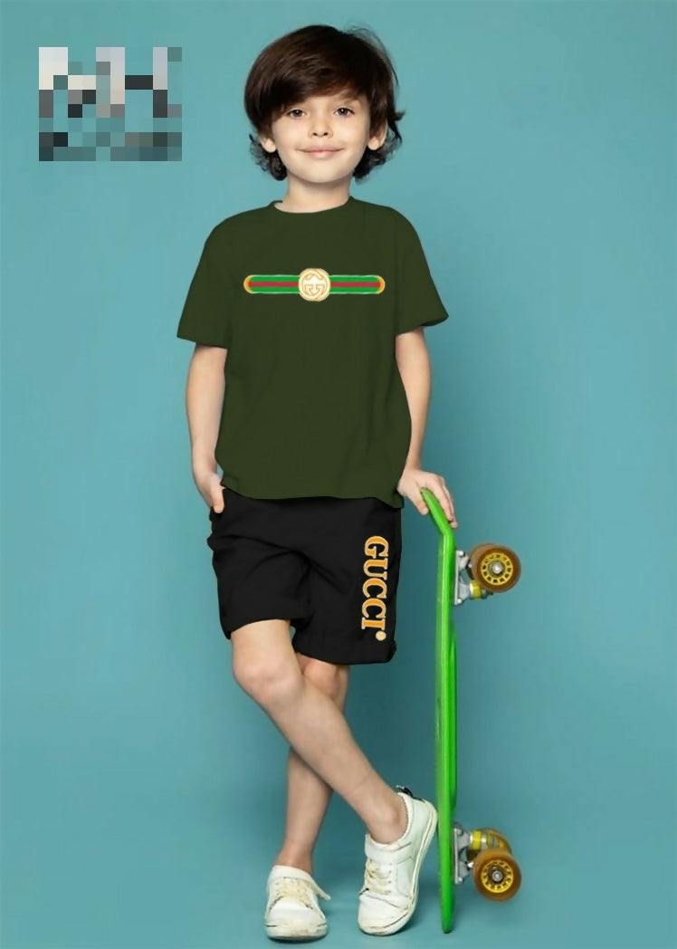 Kids Short suit | Boys Tops & Shirts | Sizes: 1-10 Yrs | Brand New