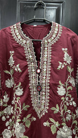 Ethnc | Women Branded Kurta | Small | Red Kurta | Brand New