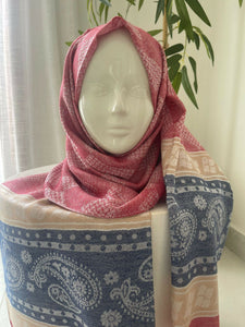 Pink and Grey Hijab | Hijab and Scarves | Brand New