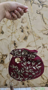 Haseens Officials | Maroon | Bridal Lehnga( Surkhaab) | Women Bridals | Large | Worn Once