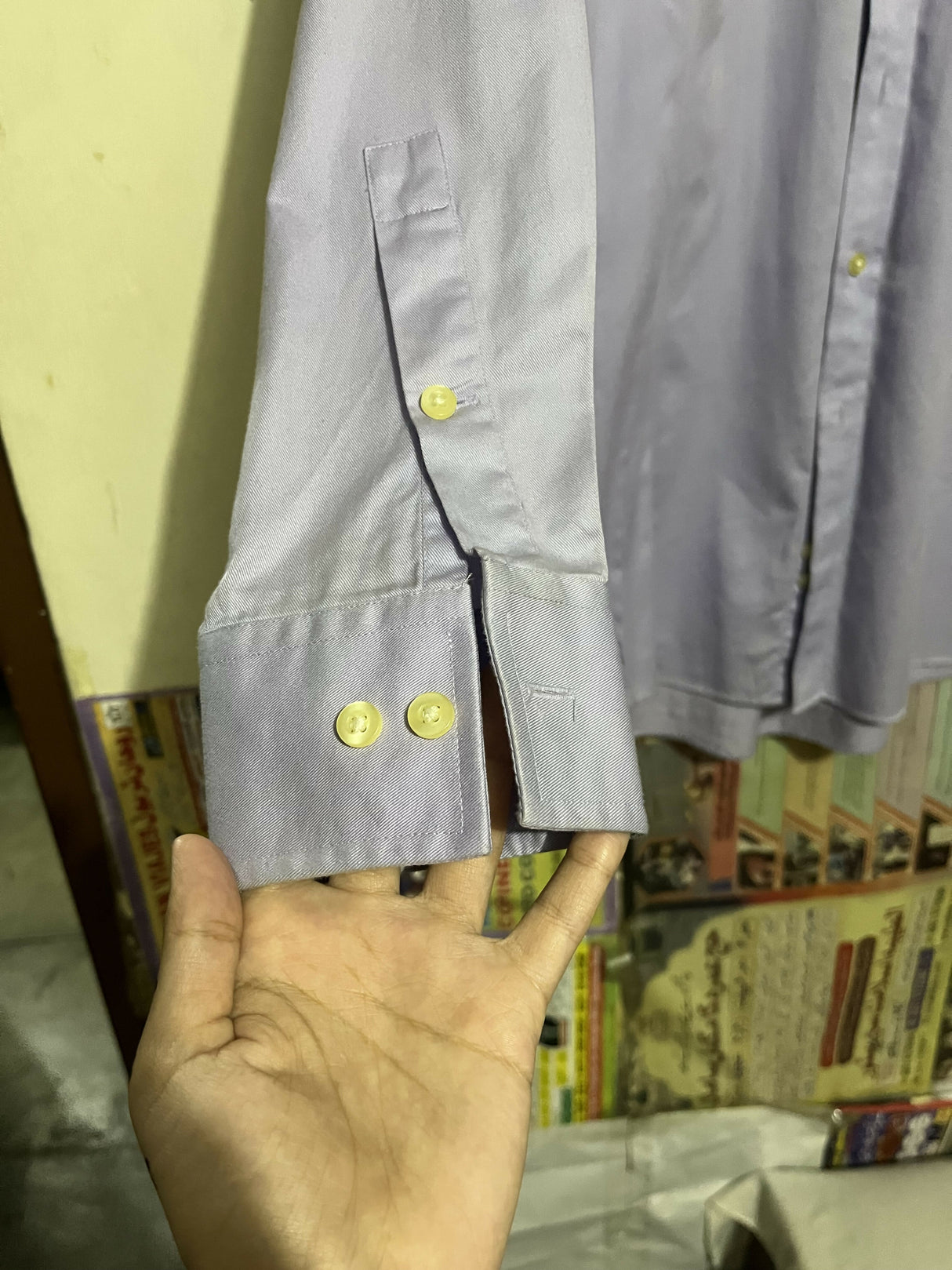 Michael Kors (MK) | Lilac Formal Shirt | Men Shirts & Tops | Medium | New