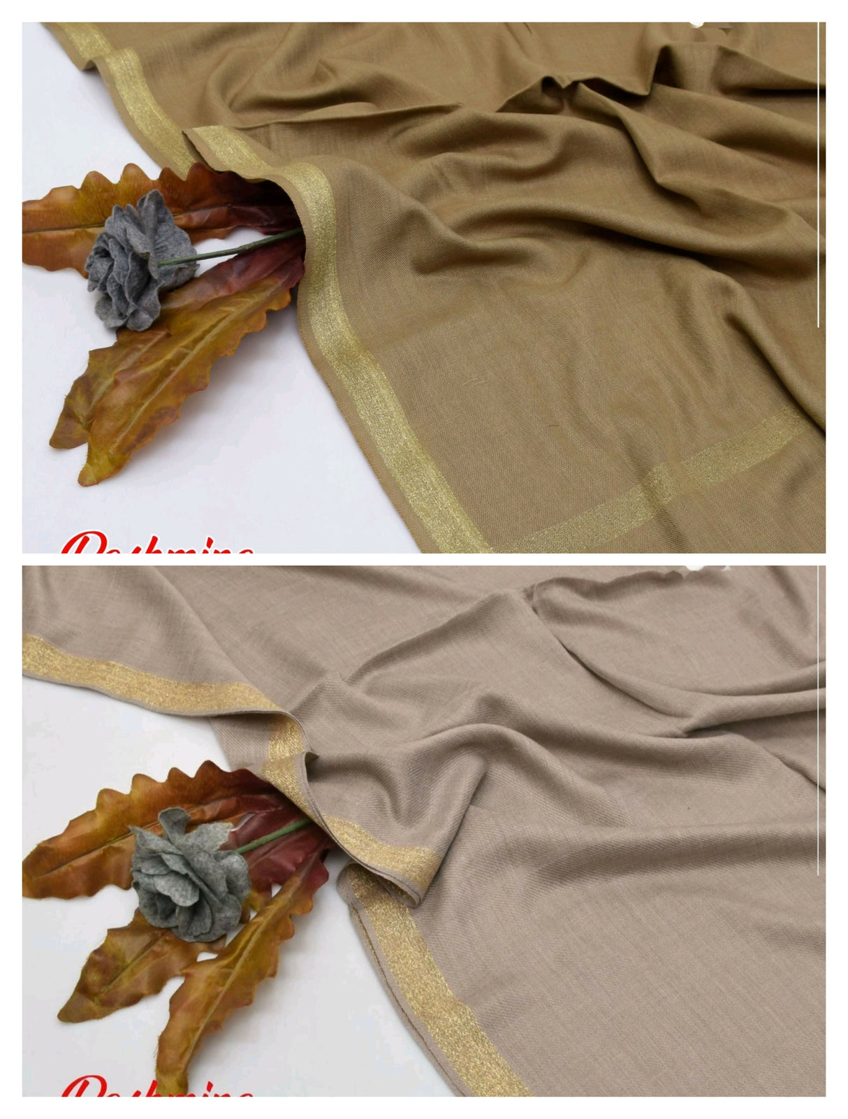 Pack of 2 shawls | Pashmina Wool shawl | Women Accessories | Brand New