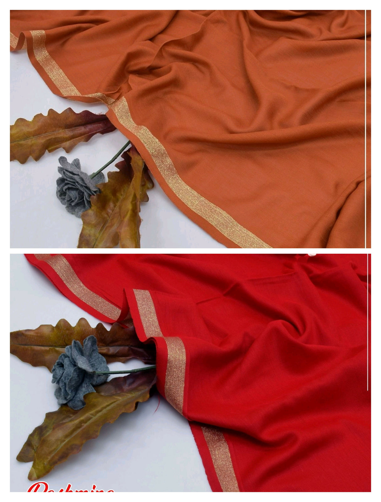 Pack of 2 shawls | Pashmina Wool shawl | Women Accessories | Brand New