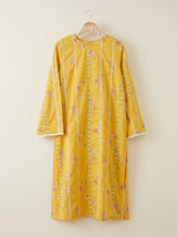 Sapphire | Women Branded Kurta | Yellow | Large | Worn Once