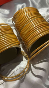 Golden Bangles | Women Jewelry | Bangles/Bracelets | Size: 2.15 | Preloved