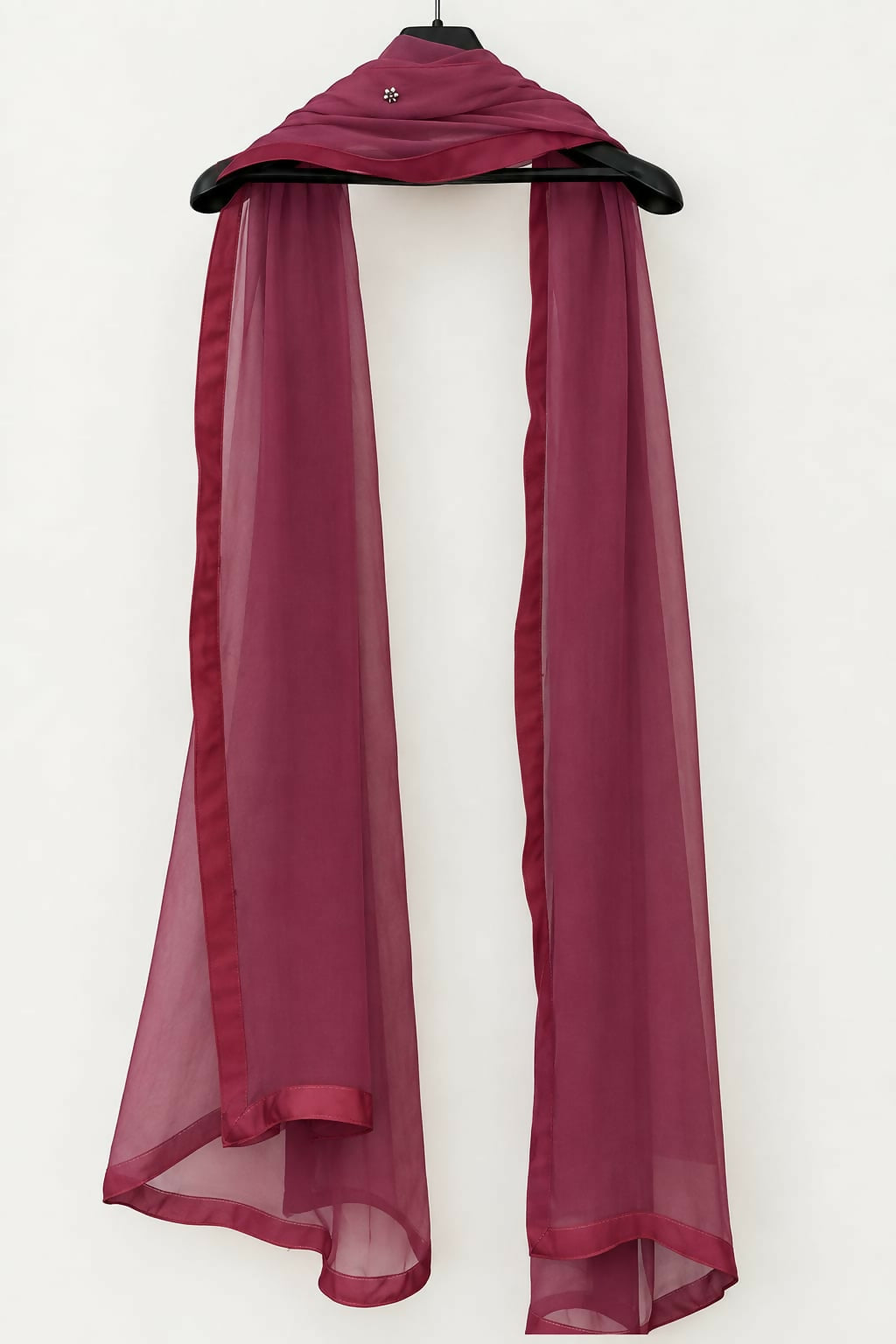 Purple Duppata | Women Accessories | Duppatas & Shawls | Large | Preloved