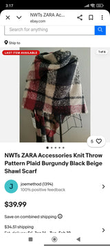 Zara | Women Duppatas & Shawls | Medium | Preloved