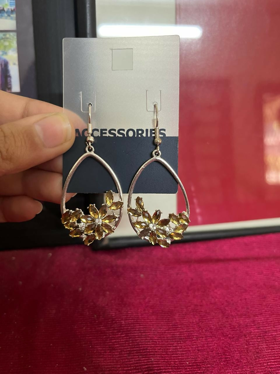 Imported From USA | Champion Gold Metallic Earrings | Women Jewelry | New