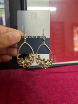 Imported From USA | Champion Gold Metallic Earrings | Women Jewelry | New