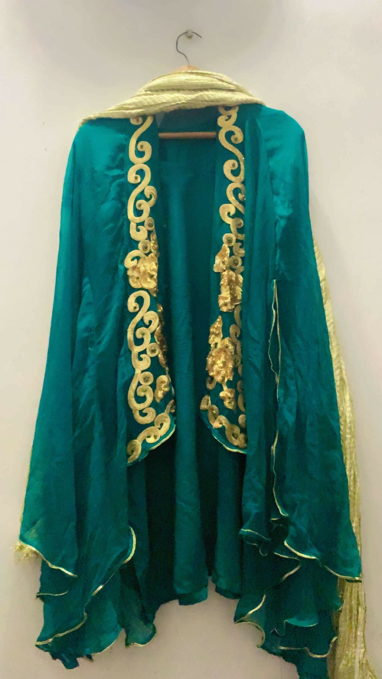 4 piece dress Beautiful Green Party Wear | Women Locally Made Formals | Small | Preloved