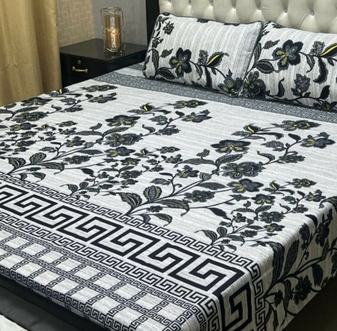 Cotton Double Bedsheets | For Your Home | Home & Decor | Size: 89/92 | Brand New