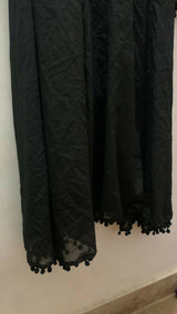 Black Long Frock | Women Frocks & Maxis | Small | Preloved