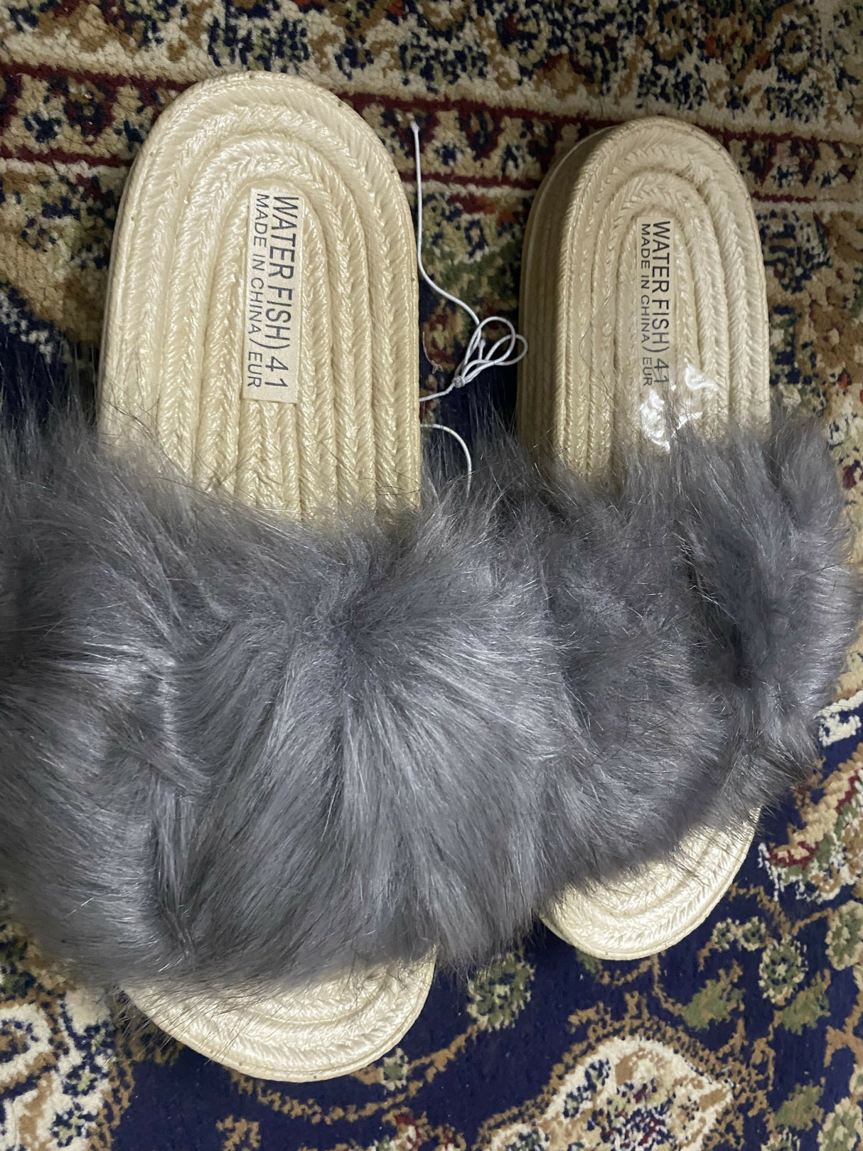 Furr Slippers | Women Shoes | Size : 41 | Brand New