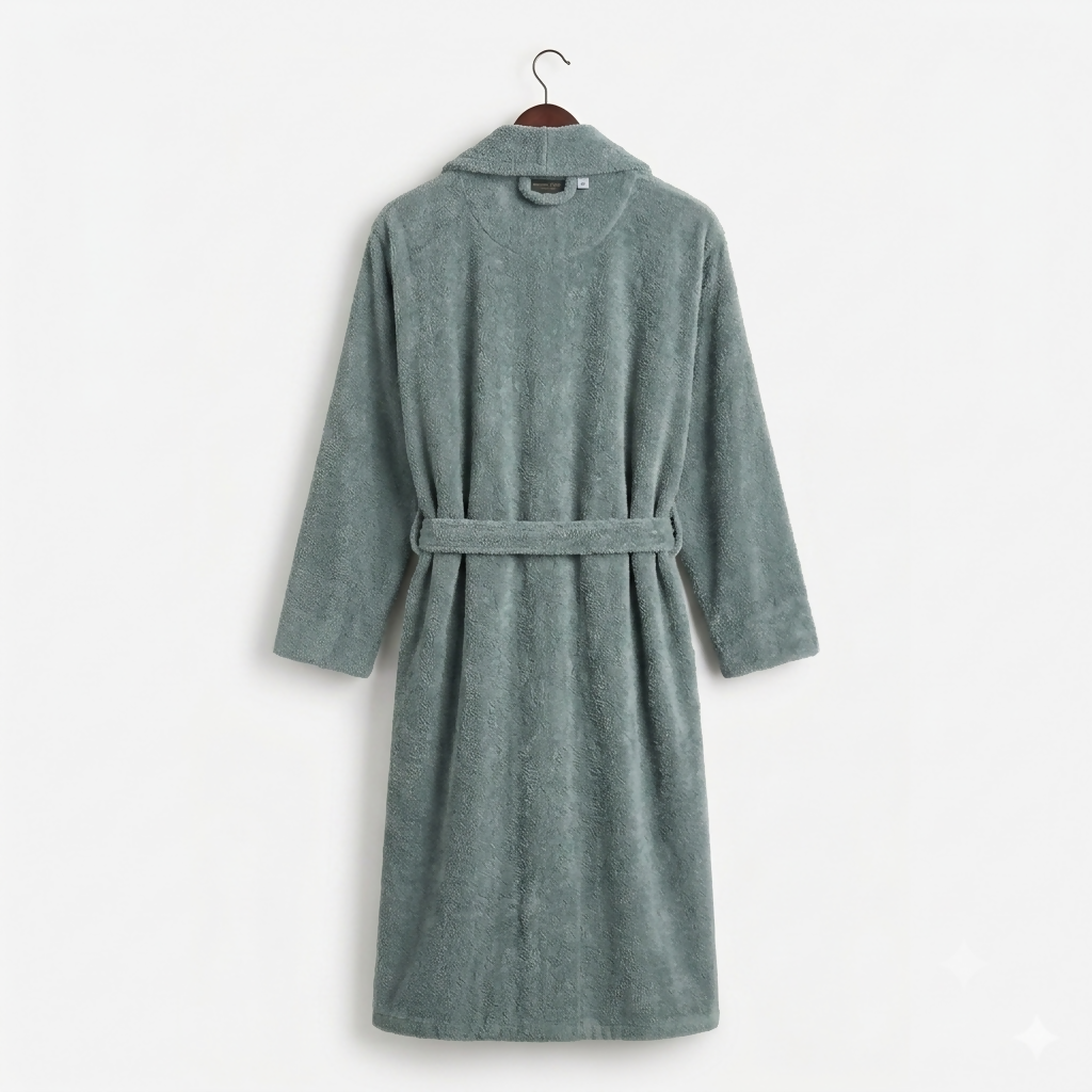 Luxury Crown Fleece Bathrobe for Women & Man – Soft Plush Spa & Hotel Style Robe | Women Beauty | Bath & Body | Brand New