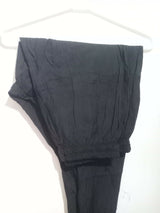 Black chiffon Long frock with velvet | Women Locally Made Formals | Large | Preloved