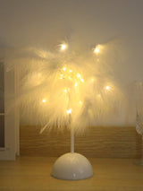 Buy SHEIN Feather Decor Table Lamp in Pakistan