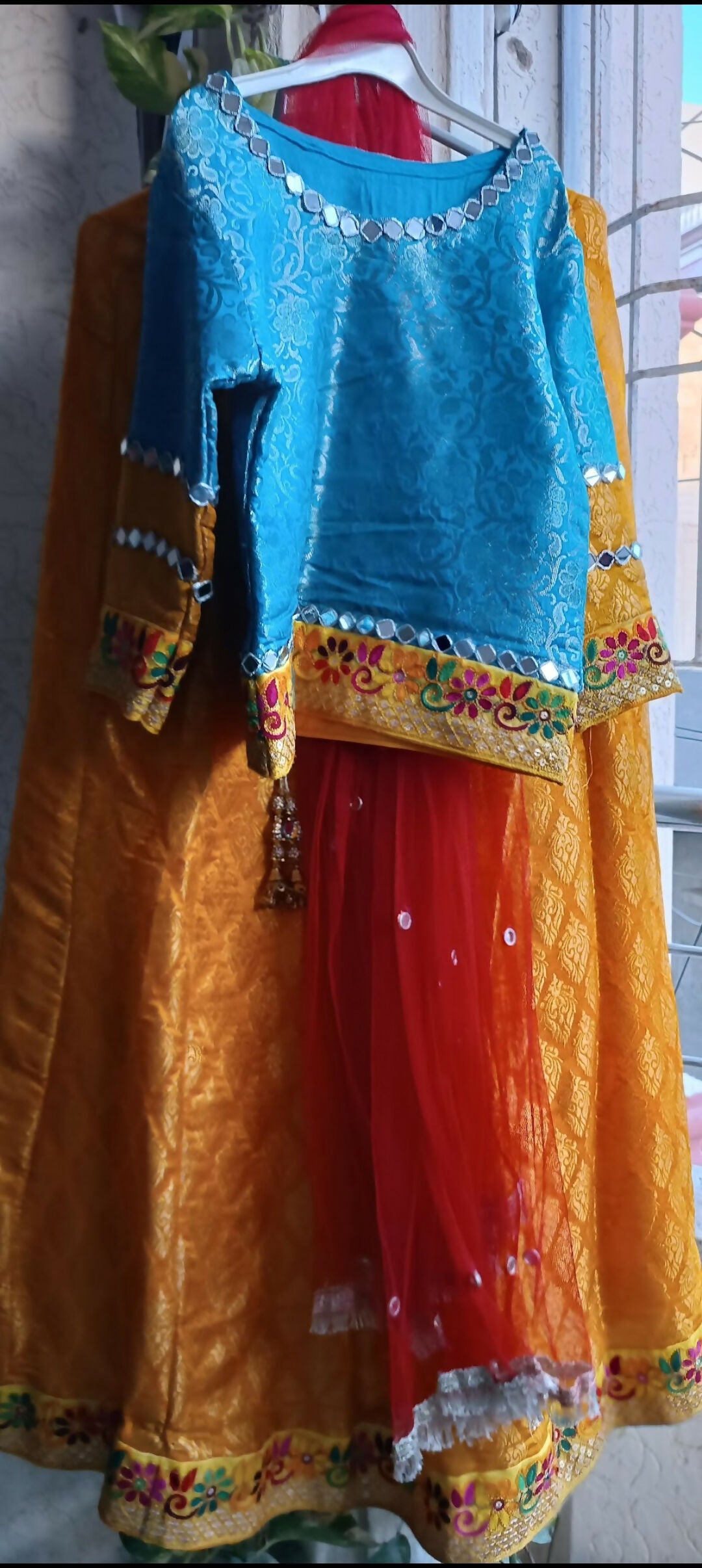 Sharara Suit | Women Locally Made Formals | Medium | Worn Once