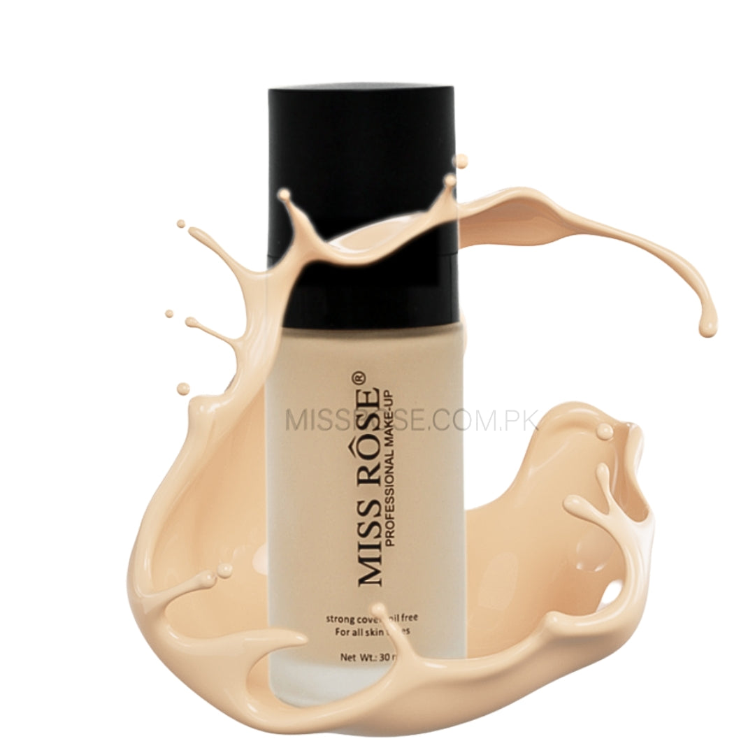 Buy Missrose Strong Cover Oil Free Foundation in Pakistan