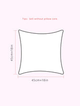 Buy SHEIN Fuzzy Fruit Embroidered Cushion Cover Without Filler, Plush Throw Pillow Cover, Pillow Insert Not Include, For Sofa, Living Room in Pakistan