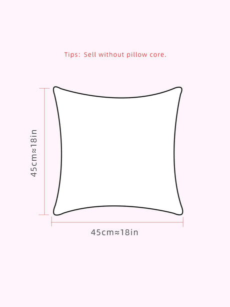 Buy SHEIN Fuzzy Fruit Embroidered Cushion Cover Without Filler, Plush Throw Pillow Cover, Pillow Insert Not Include, For Sofa, Living Room in Pakistan