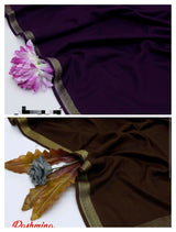 Pack of 2 Shawls | Pashmina Wool ShawlS | Women Sweaters & Jackets | Size: 2.5 x 1.25 Yards| New