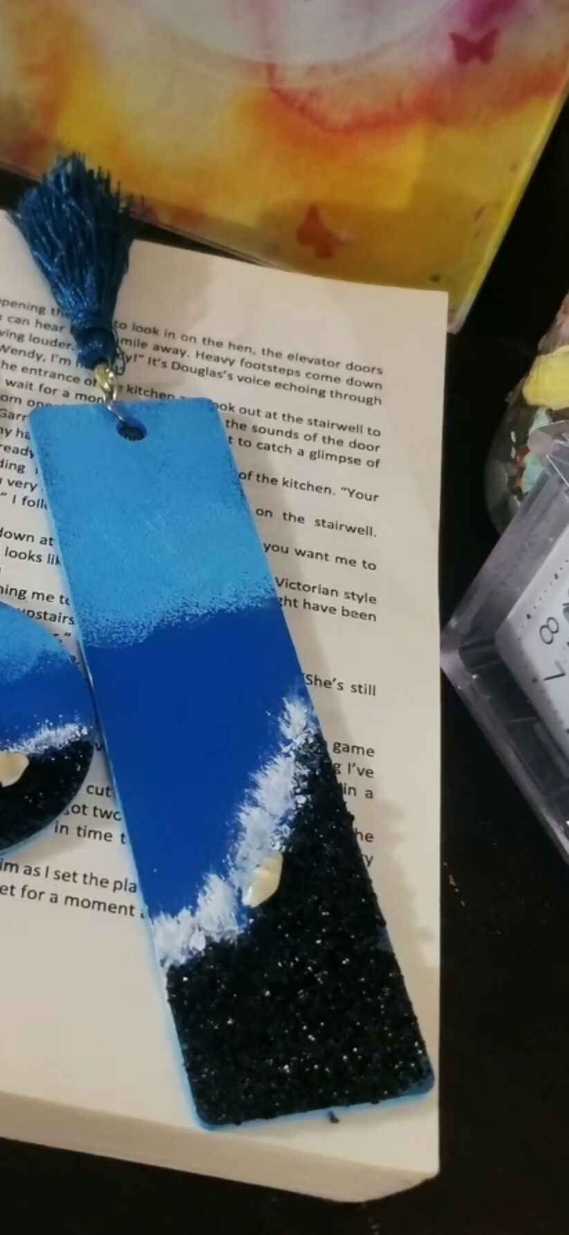 Acrylic Book Mark | Books & Staionary | Size: 6x1.3 | Brand New