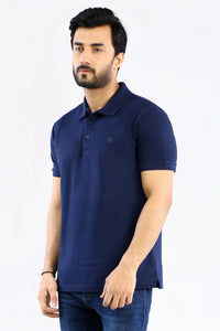 Navy Plain Polo | Men T- Shirts & Shirts | Small | New