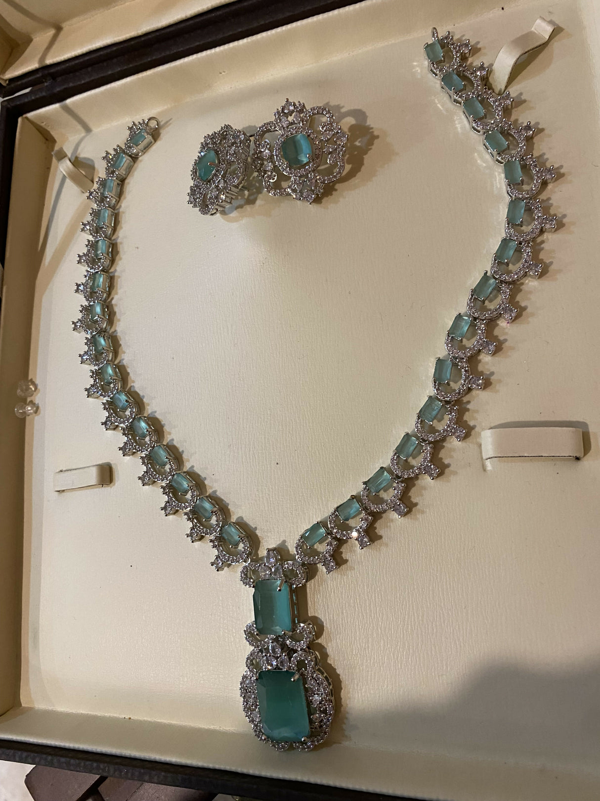 Luxury zircon Mala Set | Women Jewelry | Wedding Jewelry & Sets | Brand New