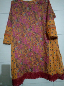 Khaadi | Women Branded Kurta | Small | Preloved