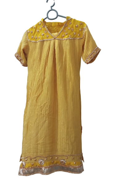 Gota Work Suit | Women Locally Made Formals | Medium | Worn Once