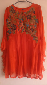 3 Pcs Dress | Women Frocks & Maxis | Medium | Worn Once