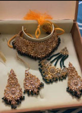 Bridal Set With Red Maala | Women Jewelry | Wedding Jewelry & Sets | Worn Once
