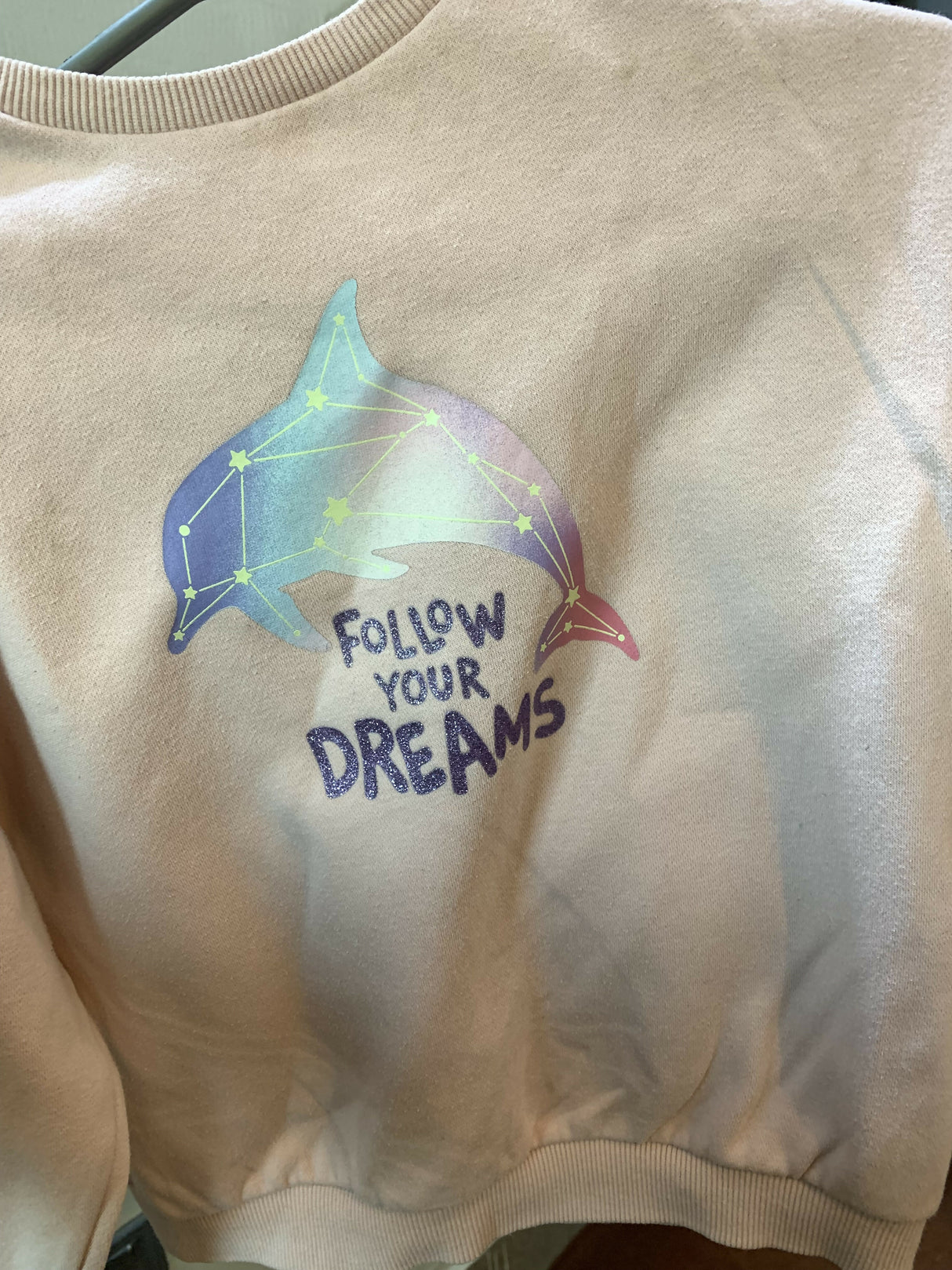 Follow Your Dreams Sweatshirt | Baby Winters | 6 to 8 Yrs | Worn Once
