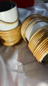 Golden Bangles | Women Jewelry | Bangles/Bracelets | Size: 2.15 | Preloved