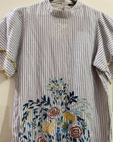 Embroidered Top | Women Tops & Shirts | Medium | New